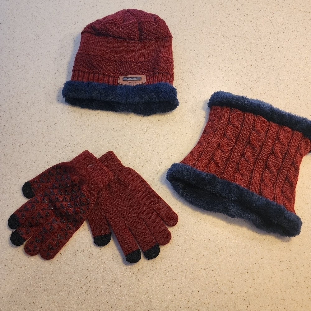 K4 - All -Match 3-Piece Winter Set 8 to 12 year olds - Picture 1 of 3